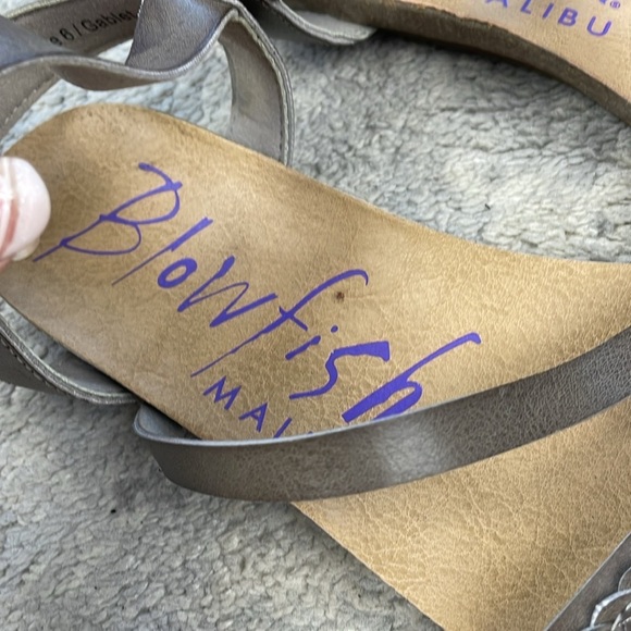 Blowfish Malibu Gablet Strappy Sandals Flat Beachy Boho Sz 6 - Picture 7 of 12